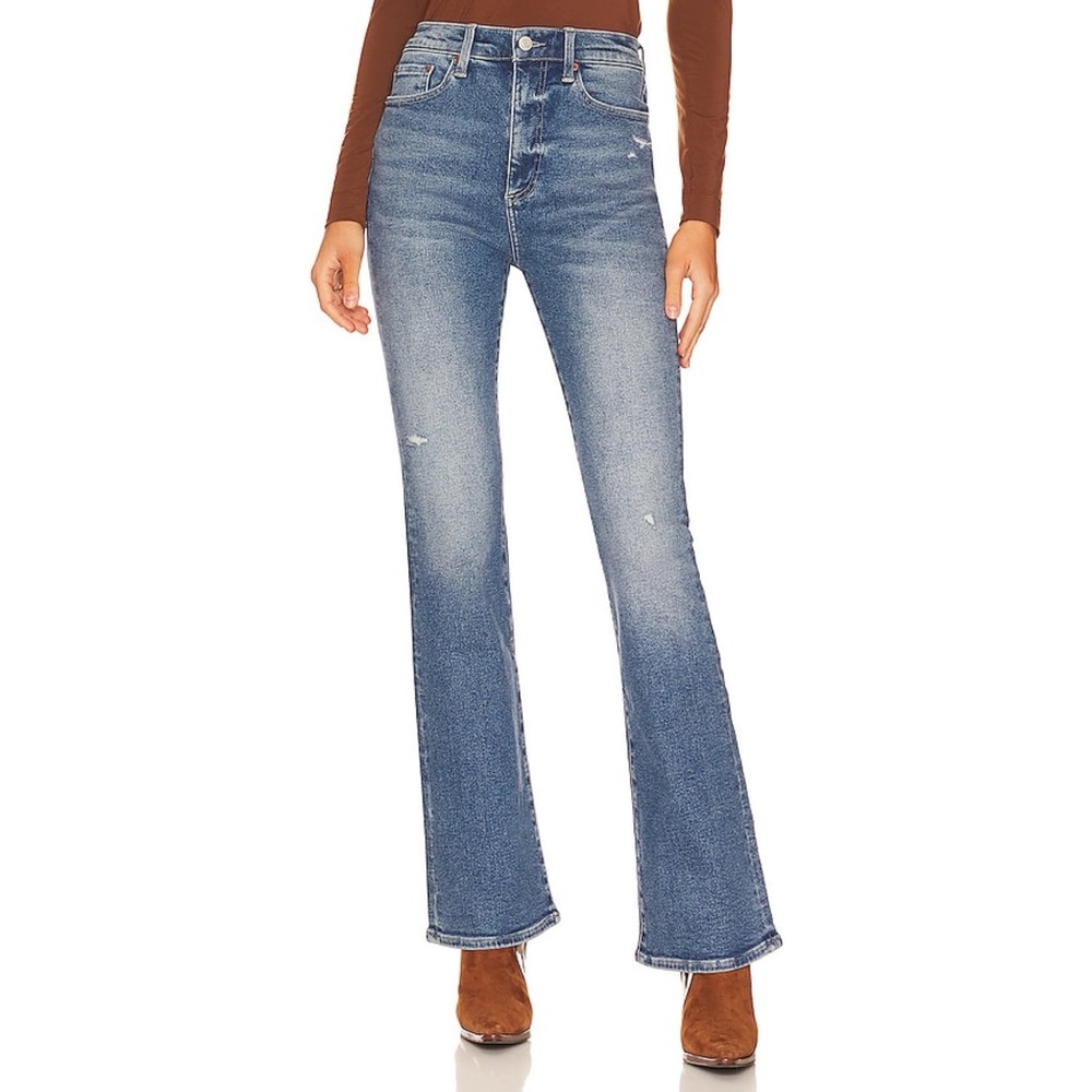 Pistola Dana High Rise Boot Pant in Chelsea Distressed